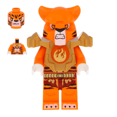 Фигурка Lego Tiger Tribe Tormak Legends of Chima loc073 Б/У - Retromagaz