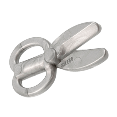 Інше Lego 4шт Scissors 18920 6096993 Flat Silver Б/У - Retromagaz