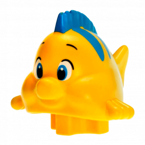 Фигурка Lego Animals Flounder Fish Duplo 11374pb01 Yellow Б/У - Retromagaz