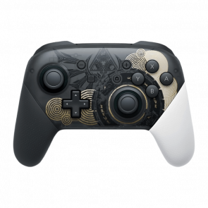 Геймпад Беспроводной Nintendo Switch Pro Controller The Legend of Zelda: Tears of the Kingdom Limited Edition 45496883614 Black Gold Новый - Retromagaz