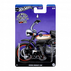 Тематическая Машинка Hot Wheels Honda Monkey Z50 Motorcycle Club 1:64 HRR94 Purple - Retromagaz