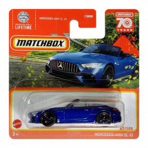 Машинка Велике Місто Matchbox Mercedes-AMG SL 63 Highway 1:64 HKW29/HLD46 Blue