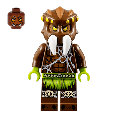 Фигурка Lego Spider Tribe Sparratus Legends of Chima loc053 Б/У - Retromagaz