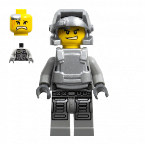 Фигурка Lego Power Miners Engineer Light Bluish Grey Outfit Space pm026 Б/У