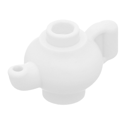 Посуда Lego 2шт Teapot 23986 6132824 White Б/У - Retromagaz