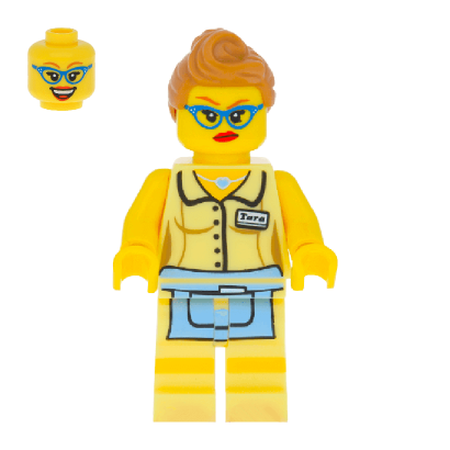 Фигурка Lego Series 11 Diner Waitress Collectible Minifigures col175 Б/У - Retromagaz