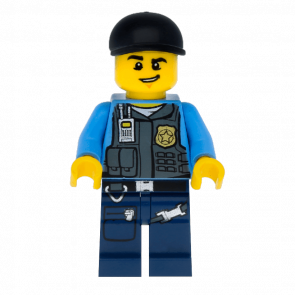 Фигурка Lego Police 973pb1350 Undercover Elite Officer 8 City cty0432 Б/У - Retromagaz