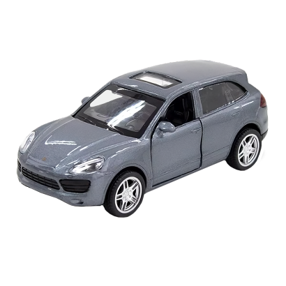 Машинка Автопром Porsche Cayenne S 1:43 Grey - Retromagaz