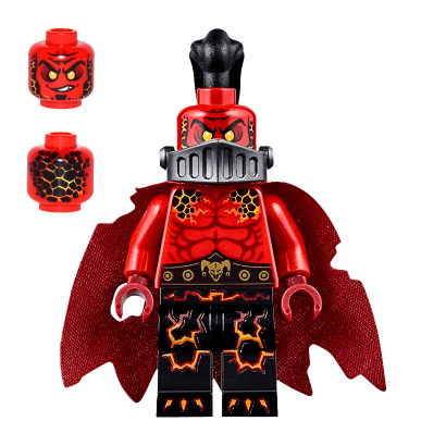 Фігурка Lego Lava Monster Army General Magmar Nexo Knights nex051 Б/У - Retromagaz