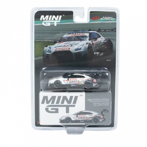 Машинка Premium MINI GT Nissan GT-R Nismo GT500 1:64 White