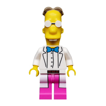 Фігурка Lego The Simpsons Professor Frink Cartoons sim035 1 Б/У - Retromagaz