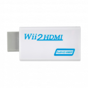 Адаптер RMC Wii Converter HDMI 1.4 + Jack 3.5 - AV Multi Out White Новый - Retromagaz