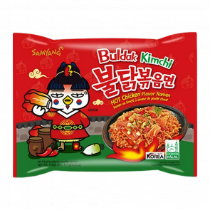 Локшина Samyang Buldak Kimchi HOT Chicken Flavor Гостра 135g