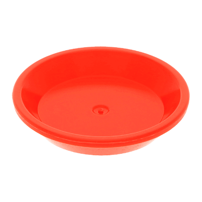 Посуда Lego 2шт Dish Round 93082f 4652900 Red Б/У - Retromagaz