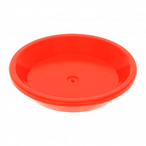 Посуда Lego 2шт Dish Round 93082f 4652900 Red Б/У