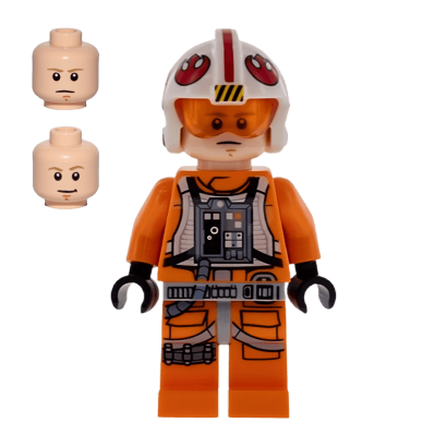 Фигурка Lego Джедай Luke Skywalker Pilot Star Wars sw0952 Б/У - Retromagaz