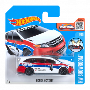 Машинка Базовая Hot Wheels Honda Odyssey Showroom 1:64 DHP26 White - Retromagaz