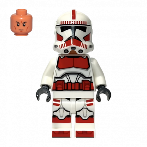 Фигурка Lego Республика Clone Shock Trooper Coruscant Guard Phase 2 Star Wars sw1305 75372 Б/У