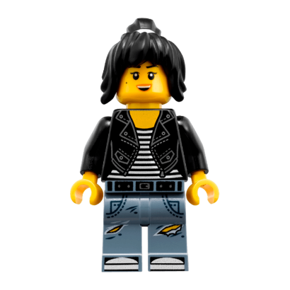 Фигурка Lego Ninja Nya Leather Jacket and Jeans High School Outfit Ninjago njo355 1 Б/У - Retromagaz