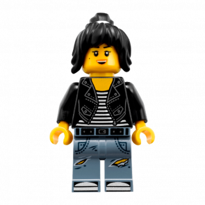 Фигурка Lego Ninja Nya Leather Jacket and Jeans High School Outfit Ninjago njo355 1 Б/У