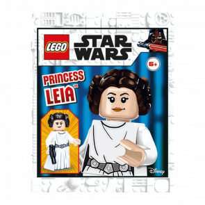 Конструктор Lego Фигурка Princess Leia Foil Pack Star Wars 912289 sw1036 Новый