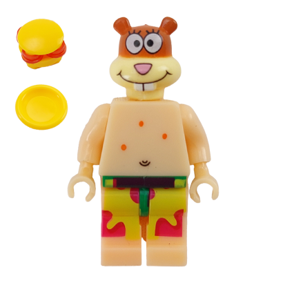 Фигурка RMC SpongeBob SquarePants Sandy Cheeks Party Cartoons sbspr010 Новый - Retromagaz