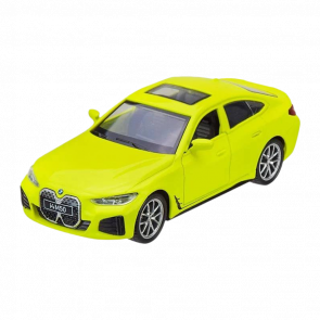 Машинка Автопром BMW i4 M50 1:43 Yellow