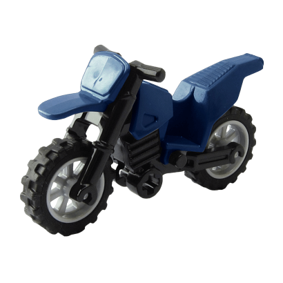 Транспорт Lego Мотоцикл Dirt Bike 50860c11 6018481 4530673 4242385 Dark Blue Б/У - Retromagaz