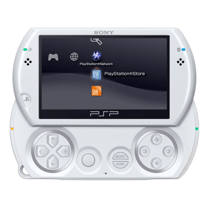 Консоль Sony PlayStation Portable Go PSP-N1xxx Модифицированная 16GB White + 5 Встроенных Игр Б/У - Retromagaz