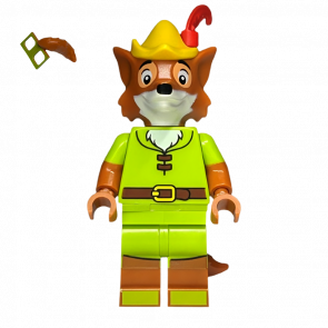 Фігурка Lego Disney Robin Hood 100 Cartoons dis105 Б/У