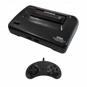 Набор Консоль Sega Master System 2 Europe Black Б/У  + Геймпад Проводной RMC Mega Drive MD Новый - Retromagaz