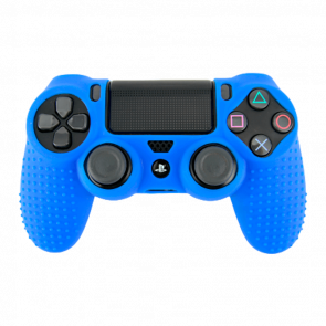 Чехол Силиконовый RMC PlayStation 4 Blue Новый - Retromagaz