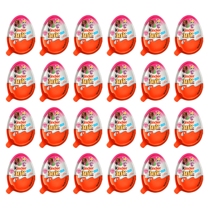 Набір Шоколадне Яйце Kinder Joy For Girls 20g 24шт - Retromagaz