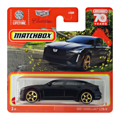 Машинка Велике Місто Matchbox 2021 Cadillac CT5-V Highway 1:64 HLC81 Black - Retromagaz