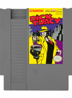 Игра Nintendo NES Dick Tracy USA Английская Версия Только Картридж Б/У - Retromagaz