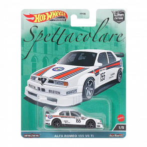 Машинка Premium Hot Wheels Alfa Romeo 155 V6 TI Spettacolare 1:64 FPY86/HKC48 White - Retromagaz