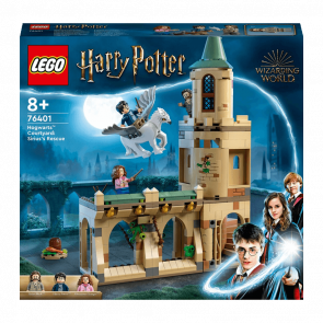 Конструктор Lego Двор Хогвартса: Спасение Сириуса Harry Potter 76401 Новый