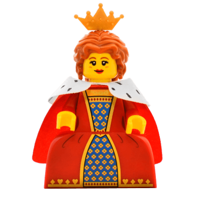 Фигурка Lego Series 15 Queen Collectible Minifigures col243 1 Б/У - Retromagaz