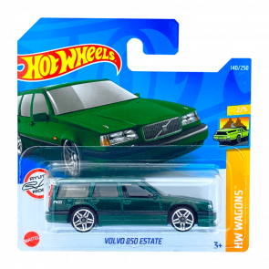 Машинка Базовая Hot Wheels Volvo 850 Estate Wagons 1:64 HCV21 Green