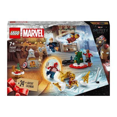 Конструктор Lego Новорічний Адвент-Календар Marvel 76267 Новий - Retromagaz