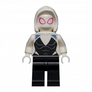 Фігурка Lego Marvel Ghost Spider Spider-Gwen White Basic Smooth Hood Super Heroes sh0682 Б/У - Retromagaz