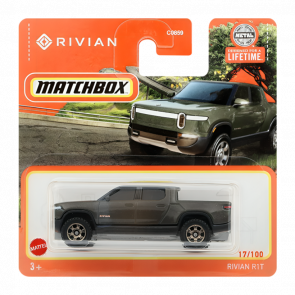 Машинка Велике Місто Matchbox Rivian Rivian R1T Highway 1:64 HLC70 Green - Retromagaz