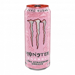 Напиток Энергетический Monster Energy Ultra Strawberry Dreams Zero Sugar 500ml - Retromagaz