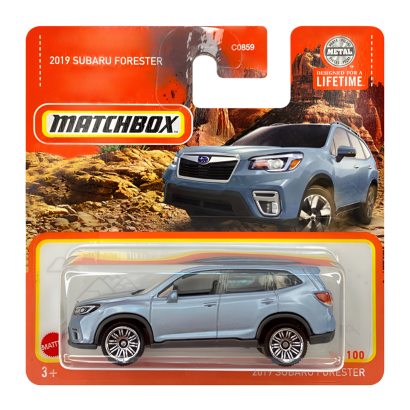 Машинка Велике Місто Matchbox 2019 Subaru Forester Off-Road 1:64 HVP09 Light Blue - Retromagaz