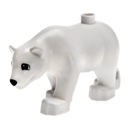 Фигурка Lego Animals Bear Adult Duplo dupbearc01pb01 White Б/У - Retromagaz