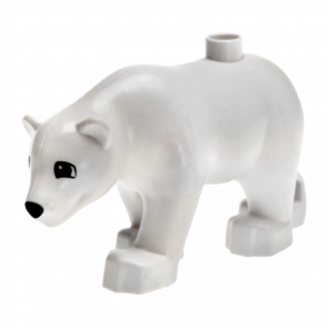 Фигурка Lego Animals Bear Adult Duplo dupbearc01pb01 White Б/У - Retromagaz