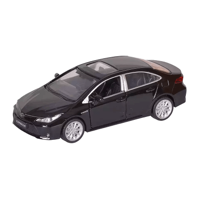 Машинка Автопром Toyota Corolla Hybrid 1:32 Black - Retromagaz