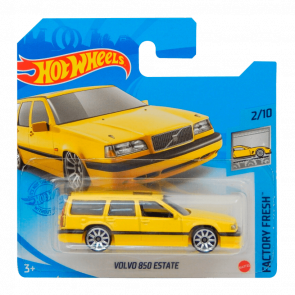 Машинка Базовая Hot Wheels Volvo 850 Estate Factory Fresh 1:64 GTC62 Yellow