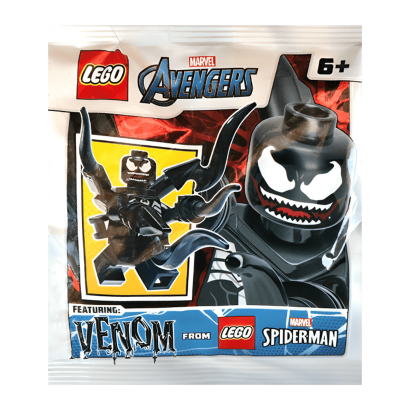 Конструктор Lego Фигурка Marvel Venom Foil Pack Super Heroes 242104 sh0690 Новый - Retromagaz