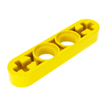 Technic Lego Балка Тонка Пряма 20шт 1 x 4 32449 63782 4199345 6327559 Yellow Б/У - Retromagaz